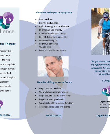 Masculine Balance Therapy Brochure