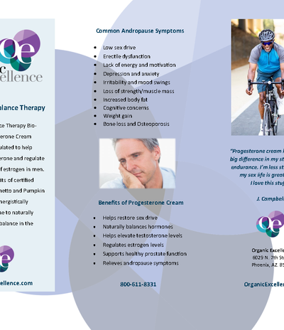 Masculine Balance Therapy Brochure