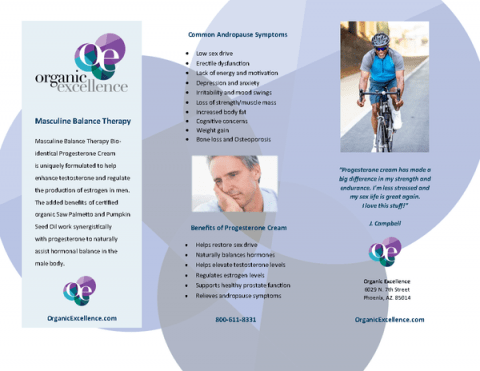 Masculine Balance Therapy Brochure