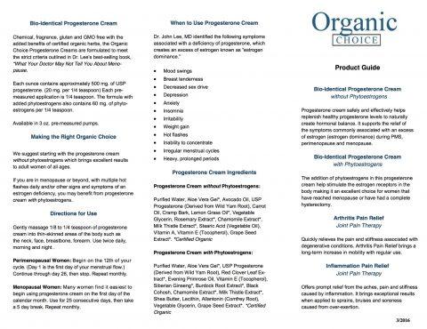 Organic Choice - All Products Brochure - Image 3
