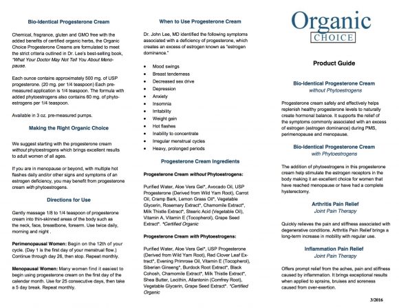 Organic Choice - All Products Brochure - Image 3