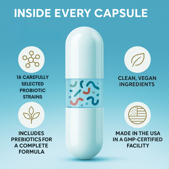 OE Essentials Men's Probiotic Formula - Image 6